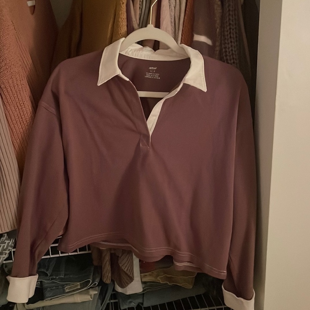 Aerie collared top!